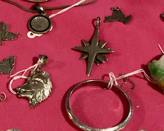 Charms, pendants, bracelets 