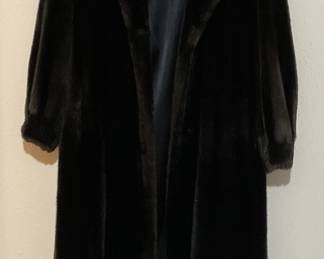 Faux coat full length 