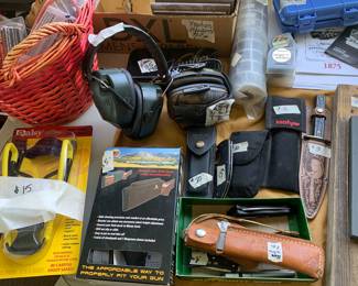 Gun Related Items, Knives