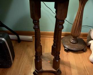 #42	Wood Fern Stand four legs 15x29	 $65.00 
