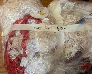 #247	Cloth trim lot	 $40.00 
