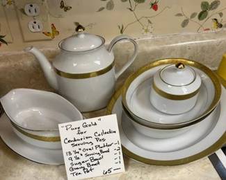 #263	Centurion Collection Pure Gold R Catering Set - Serving	 $65.00 
