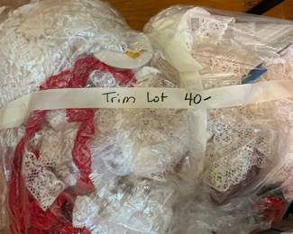 #247	Cloth trim lot	 $40.00 
