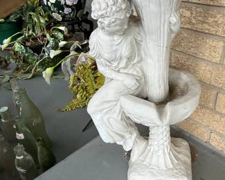 #81	Concrete Lady w/Pot   21" Tall	 $45.00 
