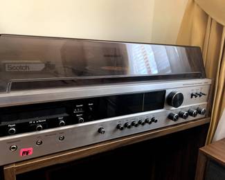 #38	JC Penny AM/FM stereo cassette record player	 $35.00 
