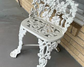 #78	Cast Iron Bistro Chair	 $65.00 
