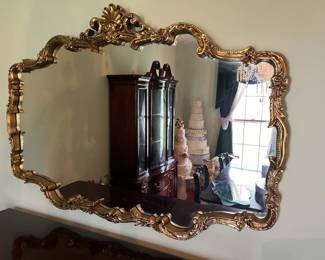 #119	Gold Carved Plastic Mirror - 59x39	 $125.00 
