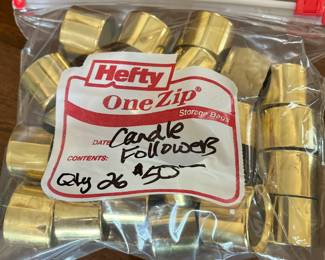 #250	Candle followers qty 26	 $50.00 
