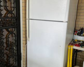 #49	Frigidaire refrigerator/freezer model FFTR1814QW2	 $125.00 
