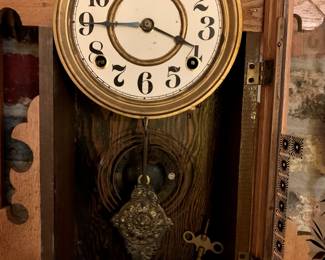 #29	Wind-up clock w/key	 $35.00 
