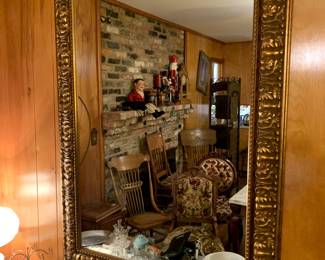 #24	Gold mirror 31x42	 $75.00 

