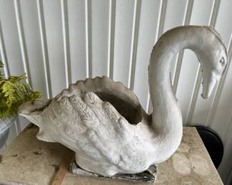 #168	Concrete Swan - 24x18	 $60.00 
