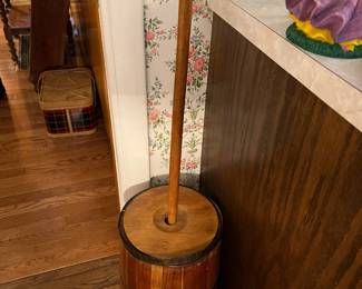 #226	decorative butter churn	 $30.00 

