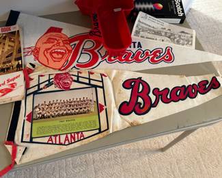 1967 Atlanta Braves pennant 