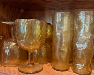Vintage glassware