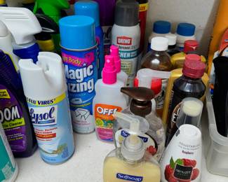 Cleaning supplies