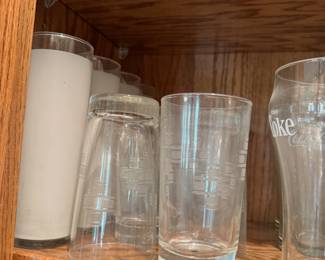Vintage glassware