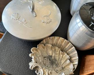 Silverplate and metal items