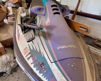 Polaris Jet Ski *Trailer needs new tires*