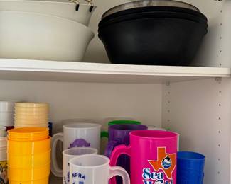 Plastic and containers