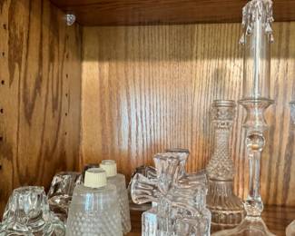 Clear glassware items