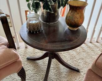 Wooden side table