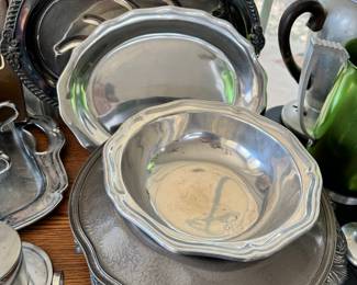 Silverplate and metal items