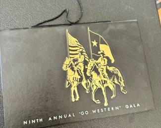 9th Annual Go Western Gala, signed