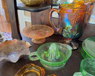 Colored Glass Items