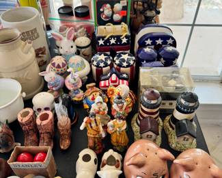 Salt and pepper shakers