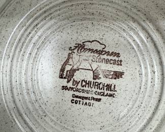 Homespun Stonecast by Churchill China