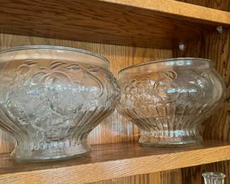 Clear glassware items