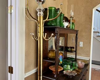 Brass Coat Rack 