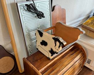 Bread box, cookbook holder