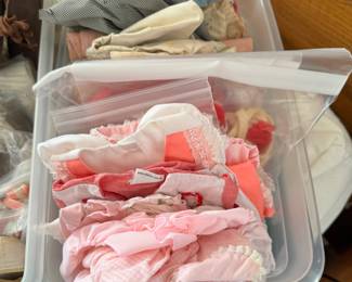 Vintage children's clothing