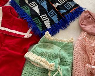 Vintage children's clothing