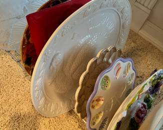 China and glass platters