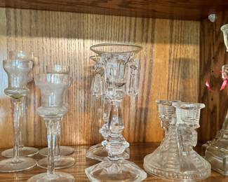 Clear glassware items