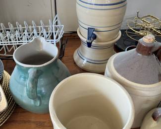 Crocks and ceramic items