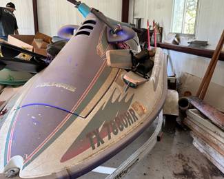 Polaris Jet Ski *Trailer needs new tires*