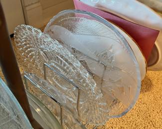 China and glass platters