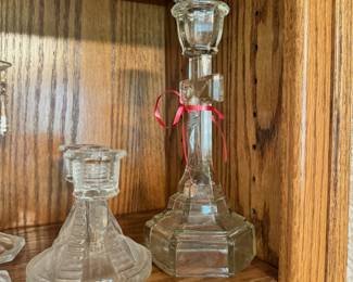 Clear glassware items