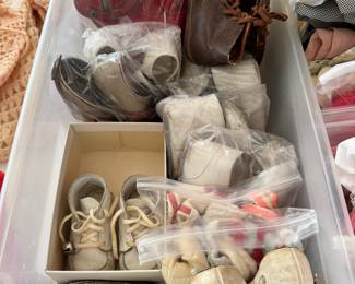 Vintage children's shoes