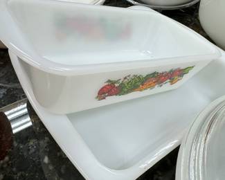 Vintage Glasbake baking dishes