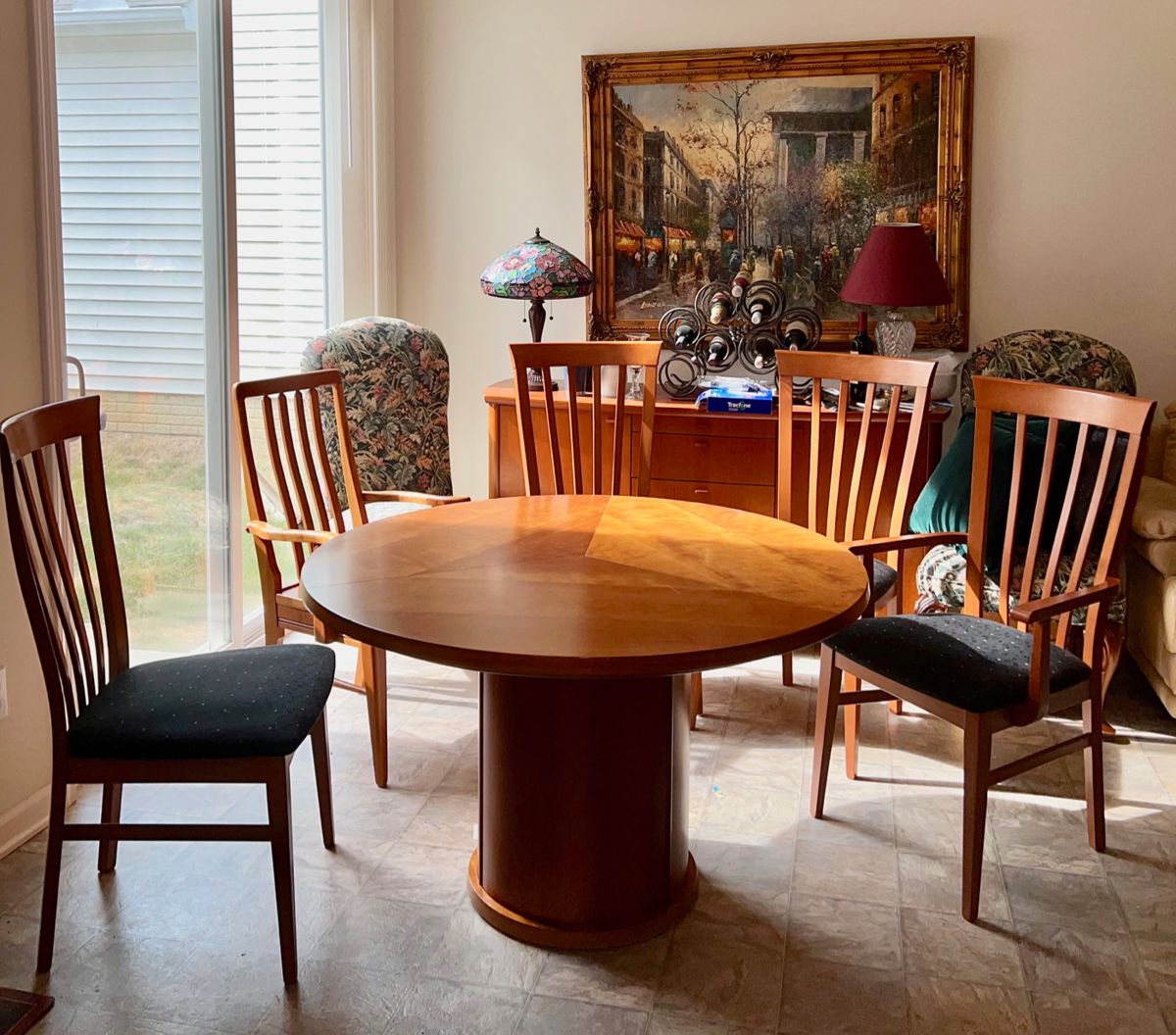 Skovby SM 32K Round Dining table & chairs