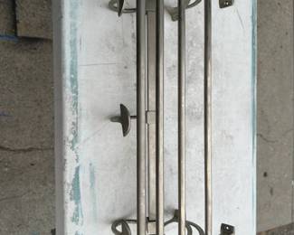 Restoration Hardware towel rack