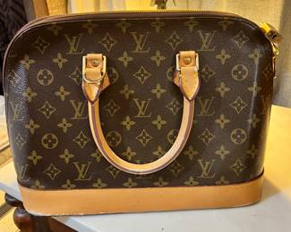 Louis Vuitton purse.