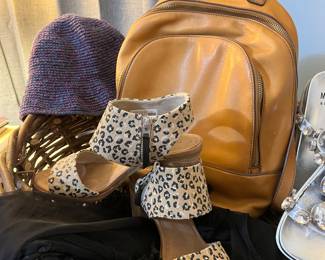 Designer shoes, clothing, and accessories