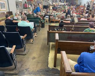 Wood pews for sale 25.00 each 12 ft makes 2 benches