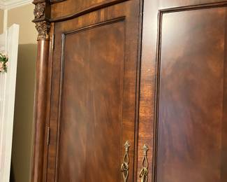 #41 - $295 	Armoire brown
